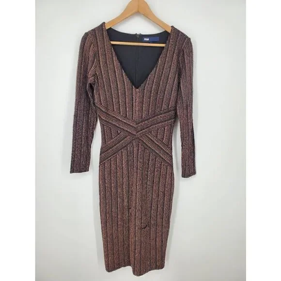 RTR‎ Rachel Rachel Roy Copper Quinn Dress Size Large - Picture 5 of 10